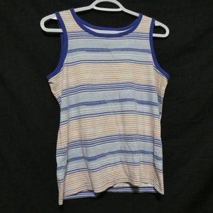 CHILDREN'S PLACE SPORT, large (10-12), striped tank top, EUC
